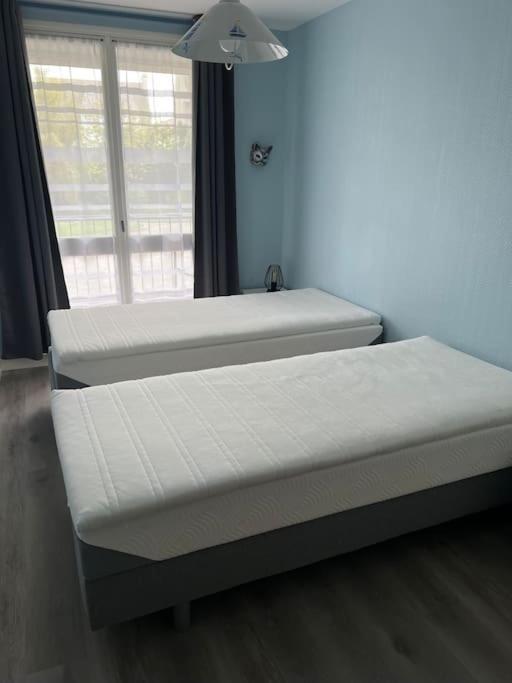 רוסקוף Bel Appartement De Bord De Mer Avec Veranda מראה חיצוני תמונה